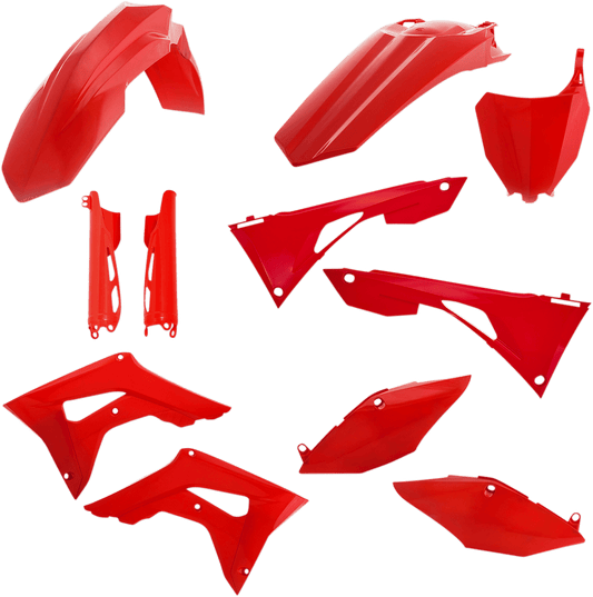 Acerbis 2736250227 Full Replacement Plastic Kit in Red for 2019-2022 Honda CRF250R and CRF450R motorcycles