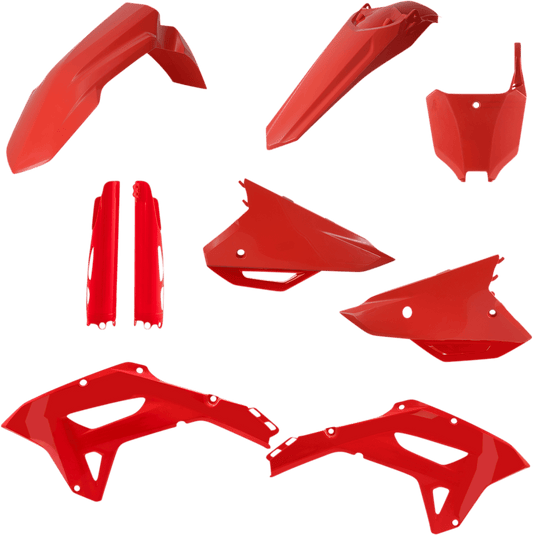 Acerbis 2861800227 Full Replacement Plastic Kit in Red for 2021-2024 Honda CRF250RX and CRF450RX motorcycles