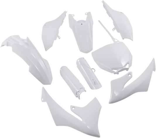 Acerbis 2726640002 Full Replacement Plastic Kit in White for 2018-2025 Yamaha YZ65