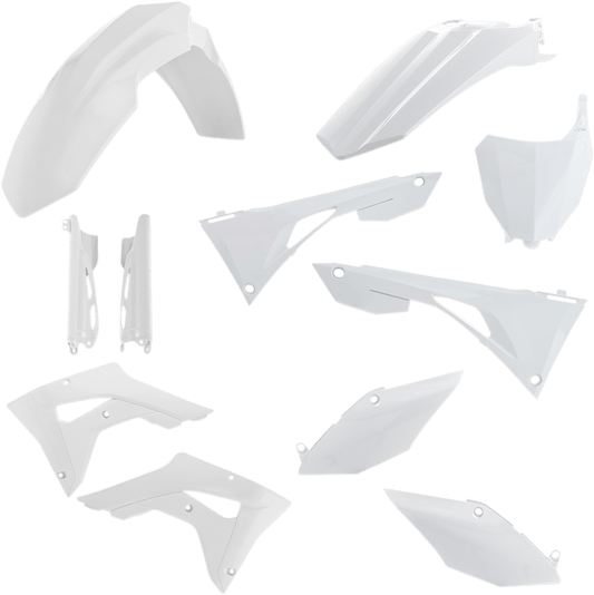 Acerbis 2736260002 Full Replacement Plastic Kit in White for 2019-2021 Honda CRF250RX and CRF450RX motorcycles