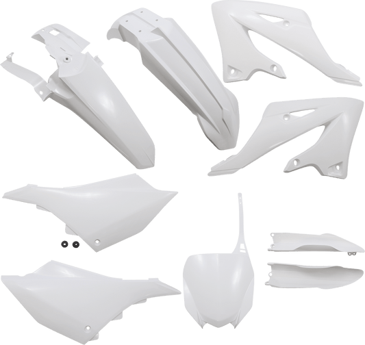 Acerbis 2936150002 Full Replacement Plastic Kit in White for 2022-2025 Yamaha YZ125 and YZ250 motorcycles