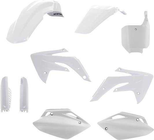 Acerbis 2977570002 Full Replacement Plastic Kit in White for 2007-2025 Honda CRF150R motorcycles