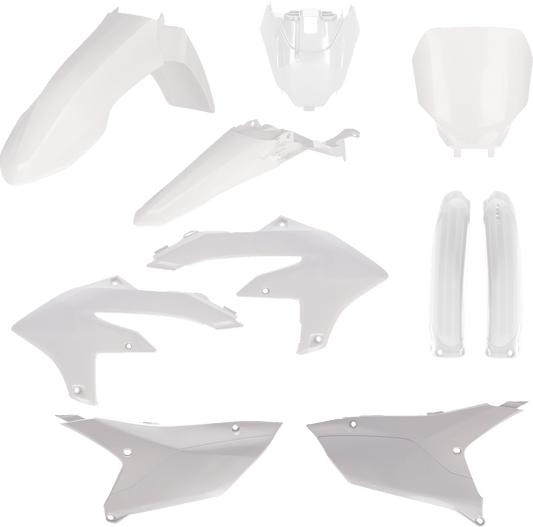 Acerbis 2979590002 Full Replacement Plastic Kit in White for 2023-2025 Yamaha YZ250F and YZ450F motorcycles