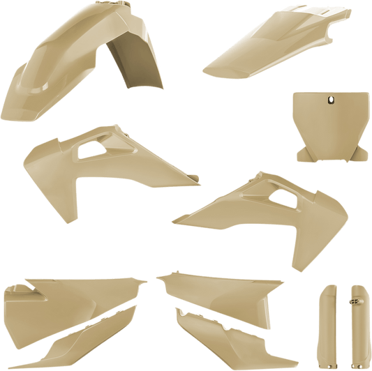 Acerbis 2726551035 Full Replacement Plastic Kit in White and Black for 2019-2022 Husqvarna motorcycles