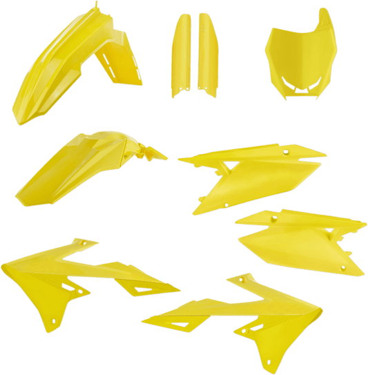 Acerbis 2686550231 Full Replacement Plastic Kit in Yellow for 2018-2025 Suzuki RMZ