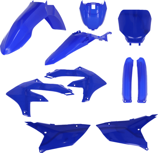 Acerbis 2979590211 Full Body Replacement Plastic Kit in YZ Blue for 2023-2025 Yamaha YZ series motorcycles