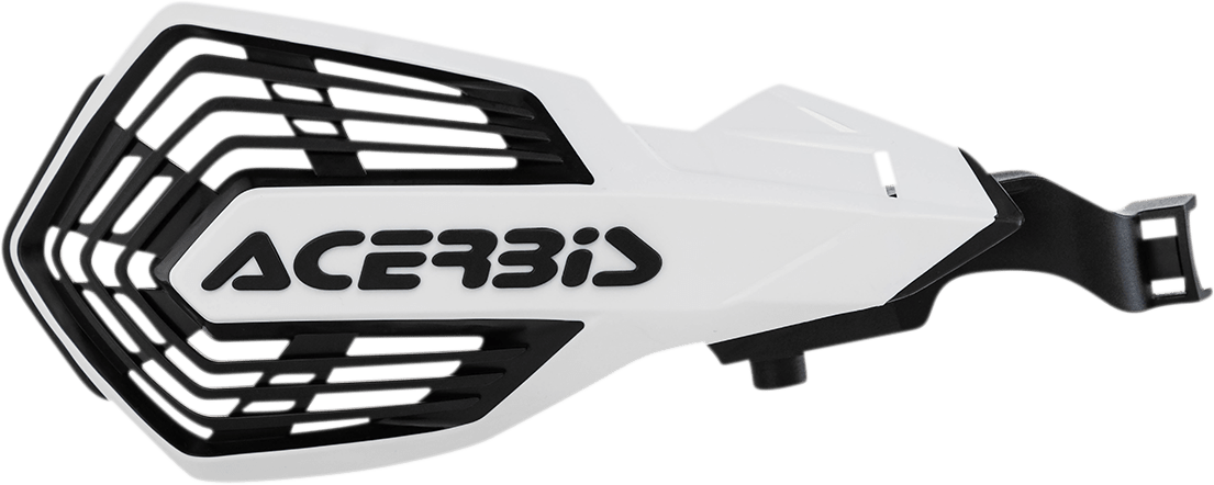 Acerbis K-Future Handguards in Black and Gray for KTM 250 SX-F and Husqvarna FC 250 motocross and enduro motorcycles