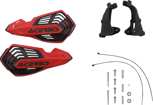 Acerbis K - Future Handguards - Red/Black 2801971018 - Moto - House MX