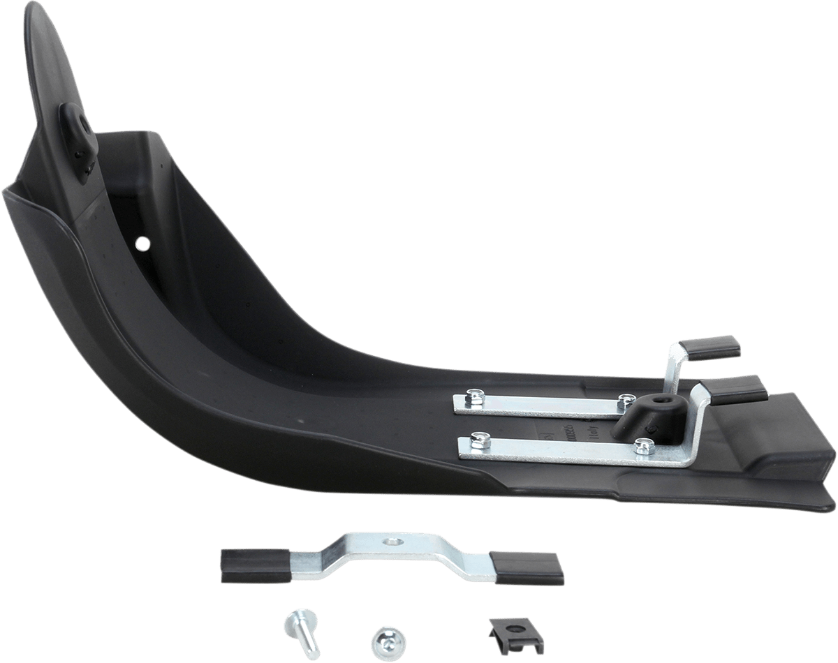 Acerbis Black Polypropylene MX-Style Skid Plate for 2014-2018 Yamaha YZ250F and 2014-2017 YZ450F motorcycles