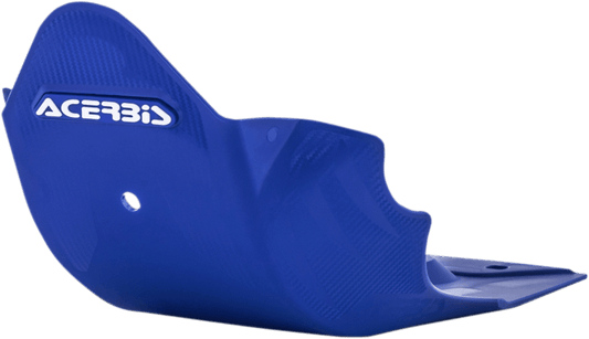 Acerbis Blue Polypropylene MX-Style Skid Plate for 2020-2024 Yamaha YZ250FX and 2019-2023 YZ250F motorcycles