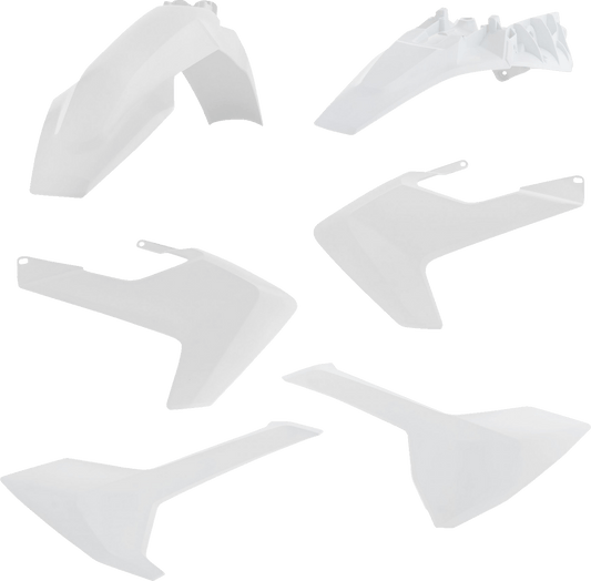 ACERBIS Plastic Kit White - 2686457705 - 2018 - 2024 Husqvarna TC 85 - Moto - House MX