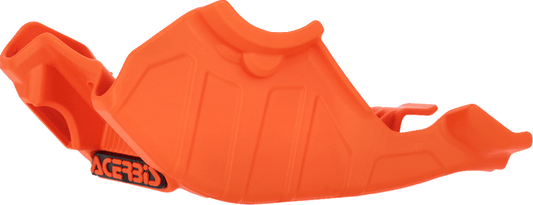 Acerbis OEM KTM Orange Polypropylene Skid Plate for 2024-2025 KTM 50 SX, Husqvarna TC 50, and Gas Gas MC 50 motocross bikes