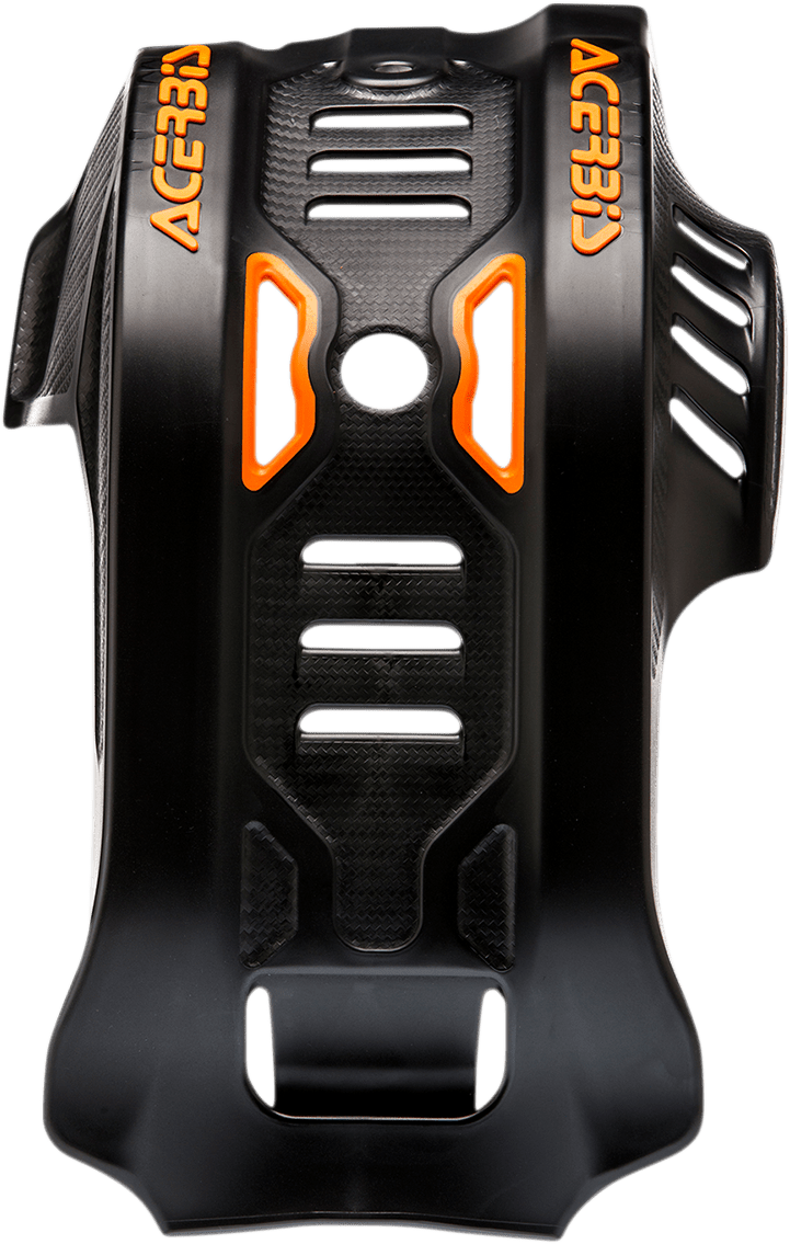 Acerbis 2791645229 Orange Black Skid Plate KTM 500 EXC-F XCF-W - Moto-House MX