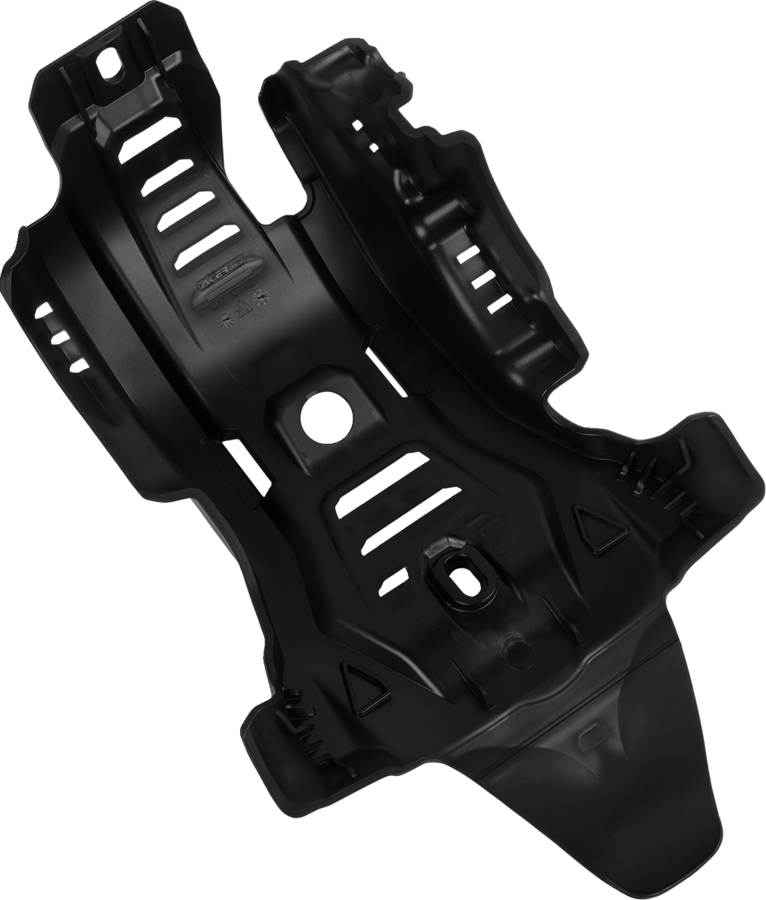 Acerbis Black Polypropylene Skid Plate for 2024 Beta 250 RR and 300 RR Race Edition motorcycles