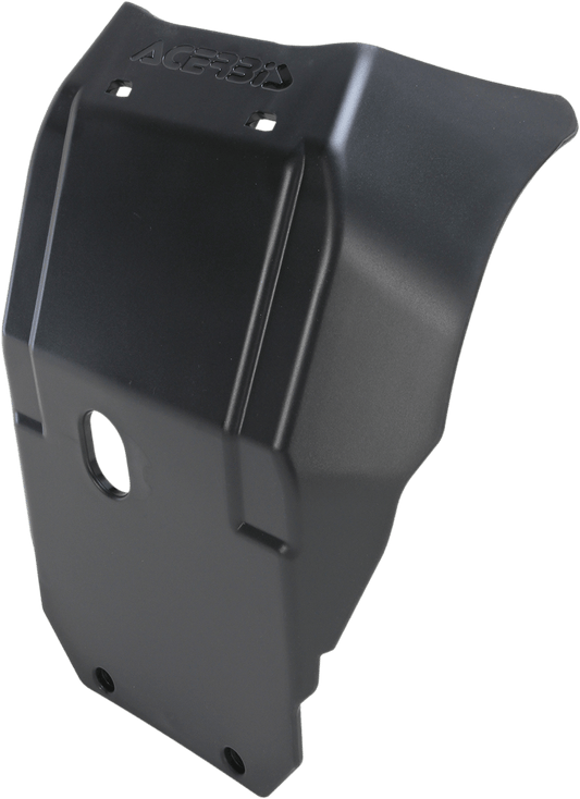 Acerbis 2421150001 black skid plate for 1996-2024 Suzuki DR650S and DR650SE dual-sport motorcycles.