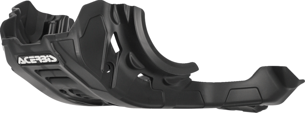 Acerbis Black Polyethylene Skid Plate for 2000-2024 Suzuki DR-Z400S, DR-Z400SM, and DR-Z400E dual-sport motorcycles