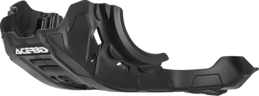 Acerbis Black Polyethylene Skid Plate for 2000-2024 Suzuki DR-Z400S, DR-Z400SM, and DR-Z400E dual-sport motorcycles
