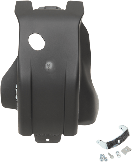 Acerbis Black Polypropylene Skid Plate for 2014-2016 Husqvarna FE250 and 2012-2016 KTM 350 EXC-F motorcycles