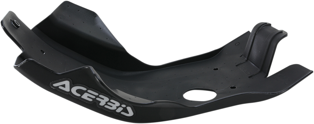 Acerbis 2421160001 black skid plate for 2016-2018 KTM 250/350 SX-F and Husqvarna FC/FX 250/350 motocross bikes.