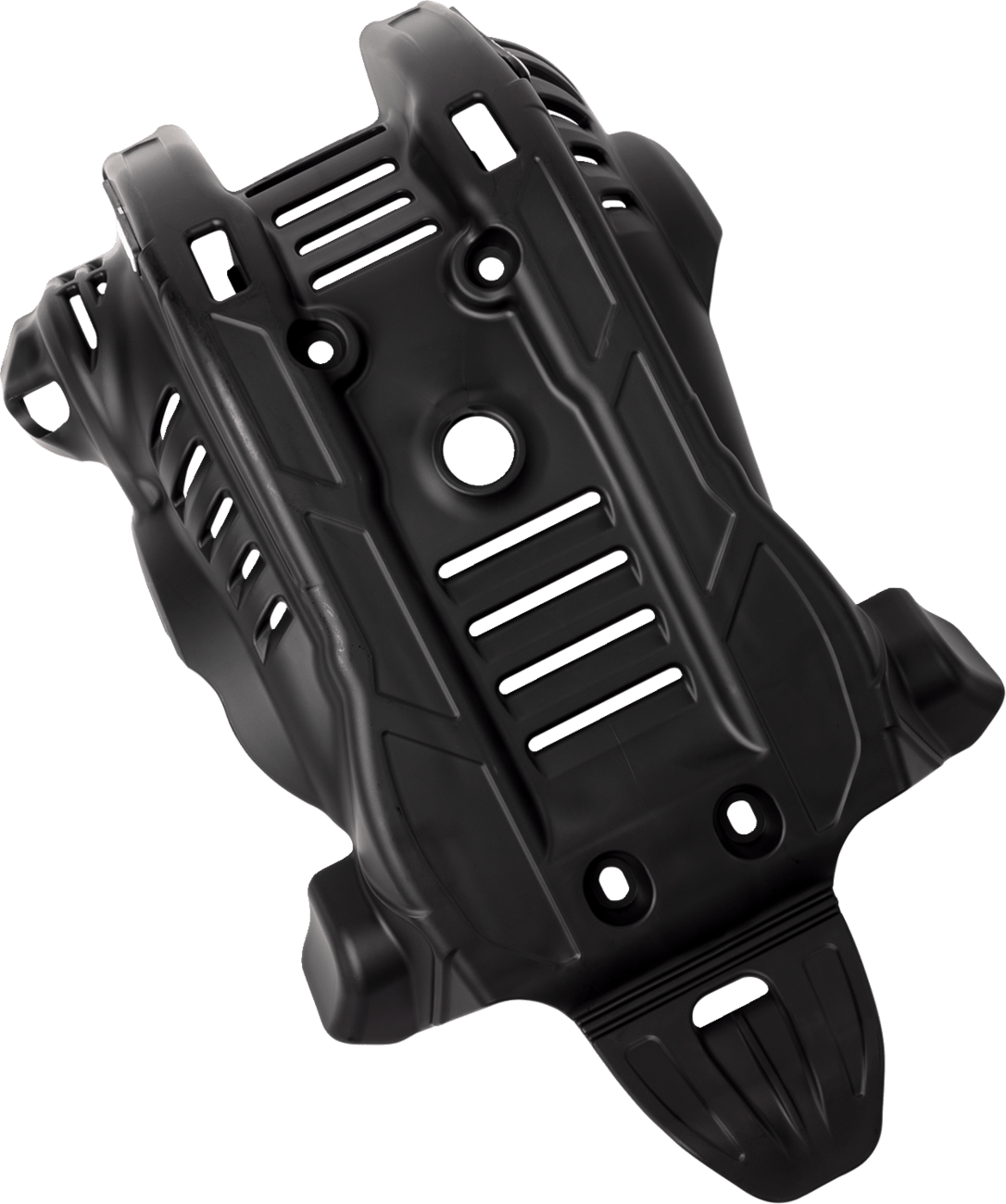 Acerbis Black Polypropylene Skid Plate for 2024-2025 Kawasaki KX450 motocross motorcycle