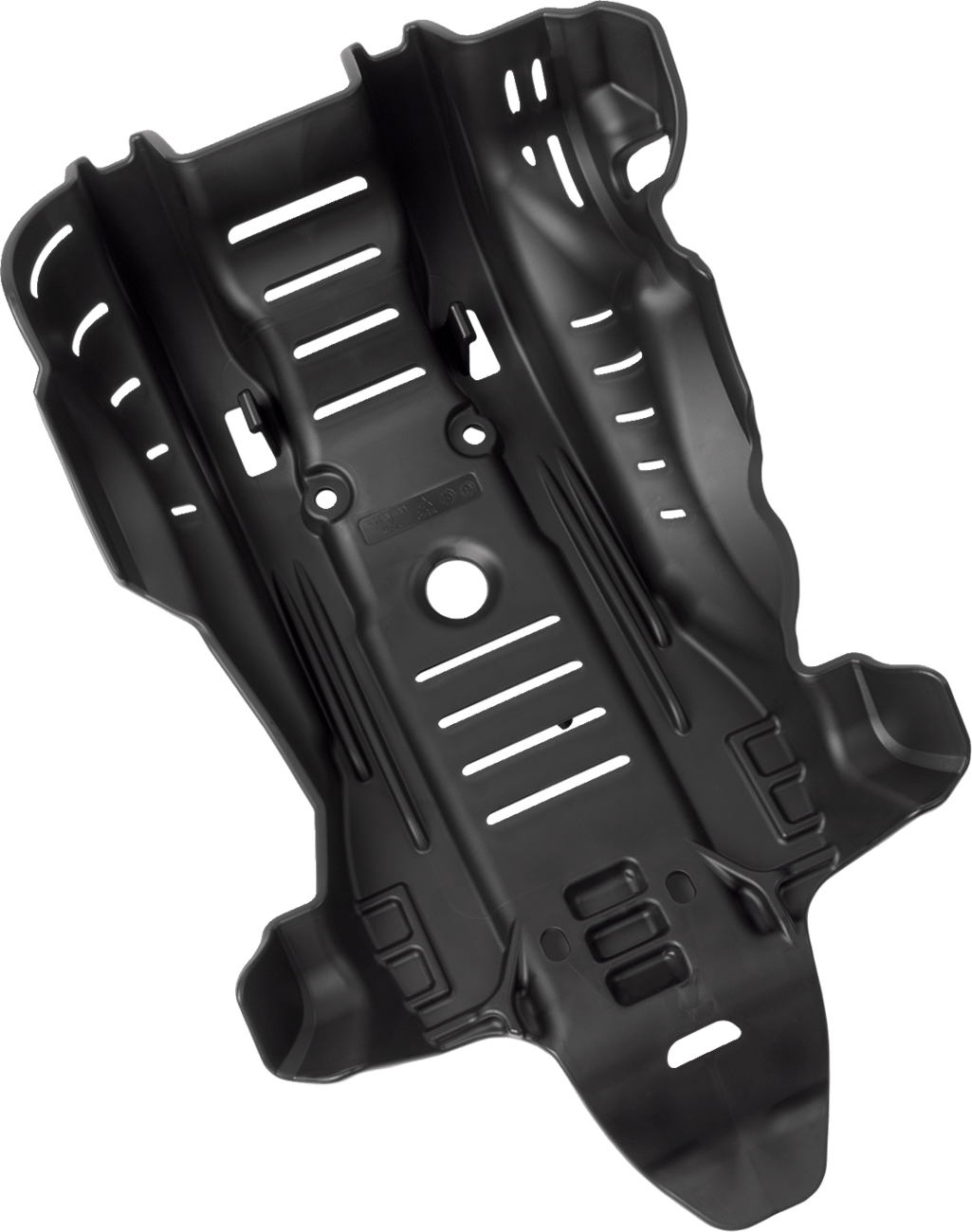 Acerbis Black Polypropylene Skid Plate for 2024-2025 Kawasaki KX450 motocross motorcycle