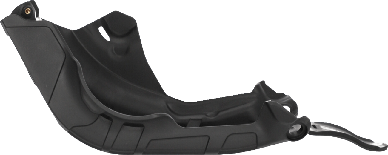 Acerbis Black Polypropylene Skid Plate for 2023-2025 KTM, Husqvarna, and GasGas 250/350 motorcycles
