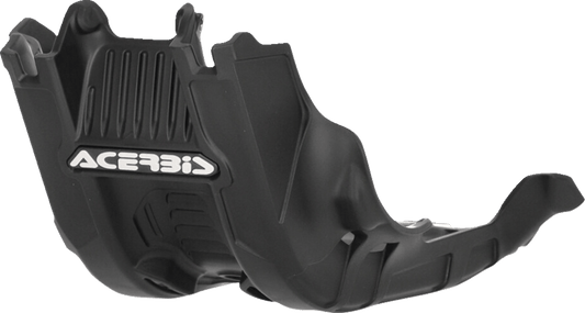 Acerbis Black Polypropylene Skid Plate for 2023-2025 KTM, Husqvarna, and GasGas 250/350 motorcycles
