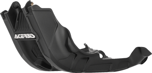 Acerbis Black Polypropylene Skid Plate for 2024-2025 KTM 450 and 500 enduro motorcycles