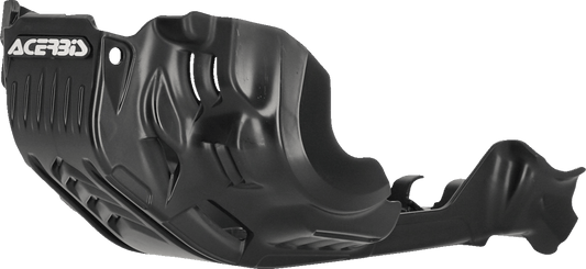 Acerbis Black Polypropylene Skid Plate for 2021-2024 KTM 690 Enduro R adventure motorcycle