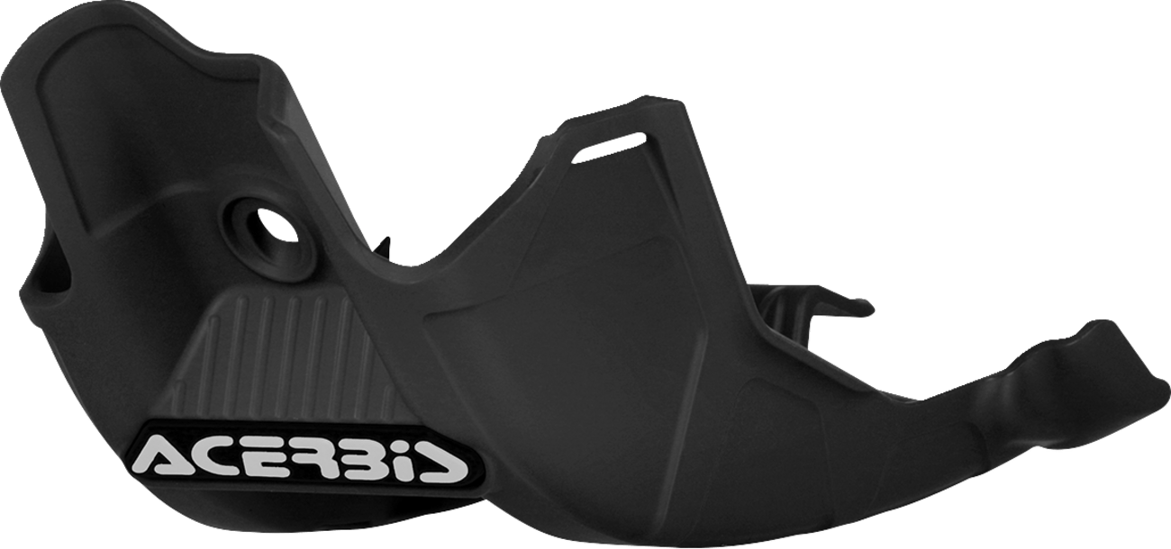 Acerbis Blue Polypropylene Skid Plate with integrated link guard for 2023-2025 KTM, Gas Gas, and Husqvarna 250/350 models