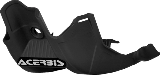 Acerbis Blue Polypropylene Skid Plate with integrated link guard for 2023-2025 KTM, Gas Gas, and Husqvarna 250/350 models