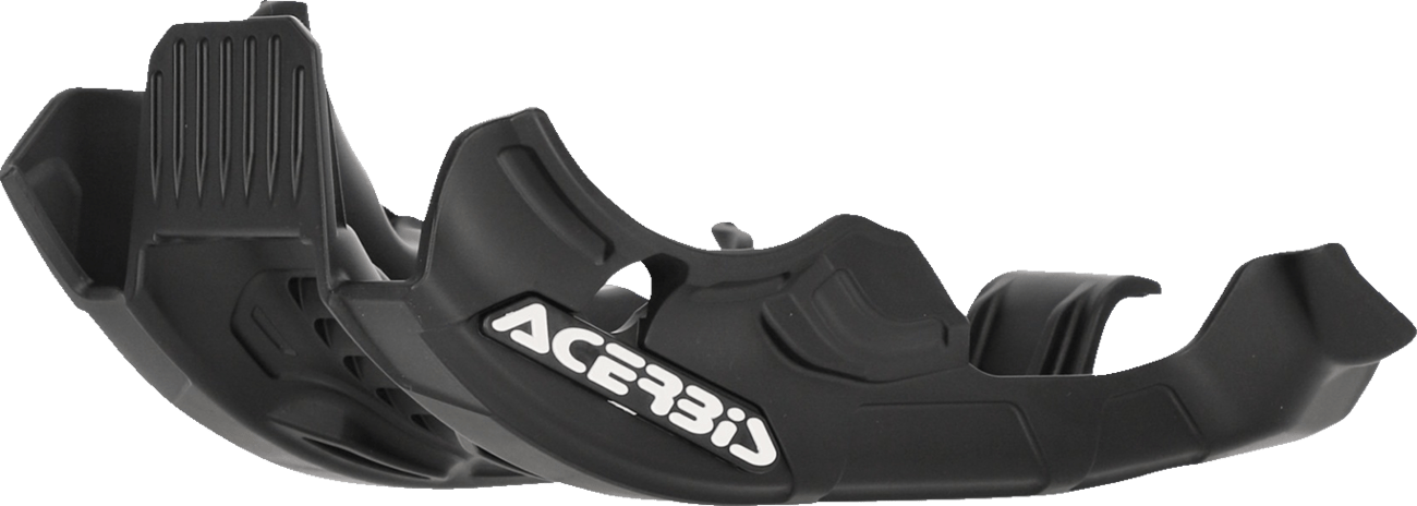 Acerbis Black Polypropylene Skid Plate for 2024-2025 KTM 250 XC-W and 300 XC-W enduro motorcycles