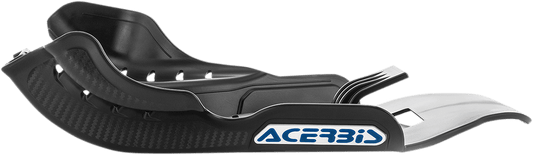 Acerbis Black Polypropylene Skid Plate for 2016-2025 Yamaha YZ250X and 2005-2025 YZ250 motorcycles