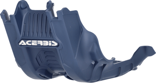 Acerbis 2979440003 blue skid plate for 2023-2025 KTM 450 SX-F and Husqvarna FC 450 off-road motorcycles.