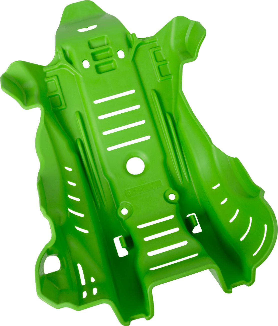 Acerbis Green Polypropylene Skid Plate for 2024-2025 Kawasaki KX450 motocross motorcycle