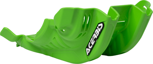 Acerbis Green Polypropylene Skid Plate for 2024-2025 Kawasaki KX450 motocross motorcycle