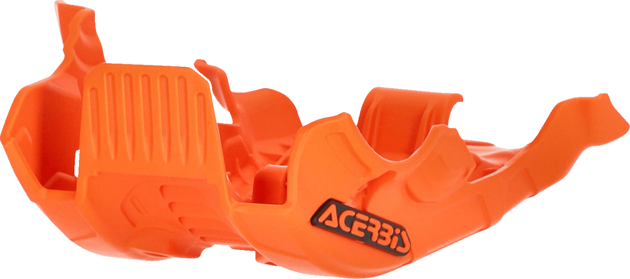 Acerbis Orange Polypropylene Skid Plate for 2023-2026 KTM, Gas Gas, and Husqvarna 250/300 models
