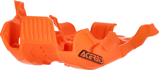 Acerbis Orange Polypropylene Skid Plate for 2023-2026 KTM, Gas Gas, and Husqvarna 250/300 models