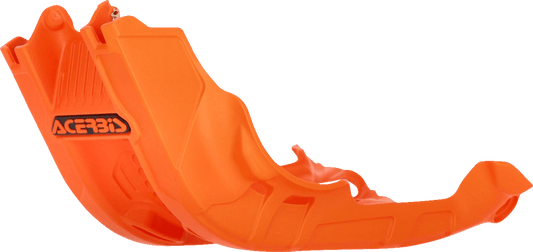 Acerbis OEM Orange Polypropylene Skid Plate for 2024-2025 KTM 450 and 500 enduro motorcycles