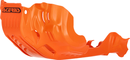 Acerbis OEM Orange Polypropylene Skid Plate for 2021-2024 KTM 690 Enduro R adventure motorcycle