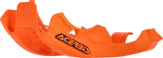 Acerbis OEM Orange Polypropylene Skid Plate for 2024-2025 KTM 250 XC-W and 300 XC-W enduro motorcycles