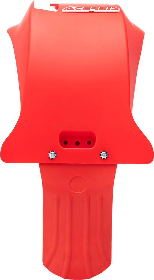 Acerbis Red Polypropylene Skid Plate for 2022-2024 Beta 250 RR and 2020-2024 Beta 300 RR motorcycles