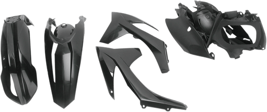 Acerbis 2250390001 Standard Body Replacement Plastic Kit in Black for KTM EX/XC dirt bikes