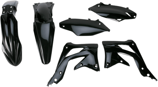 Acerbis 2314190001 Standard Body Replacement Plastic Kit in Black for 2013-2015 Kawasaki KX450F.