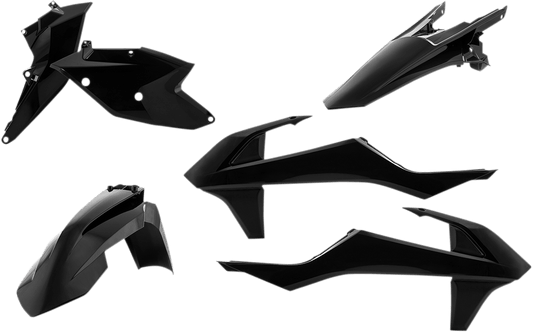 ACERBIS Standard Replacement Body Kit - Black 2634060001 - Moto - House MX