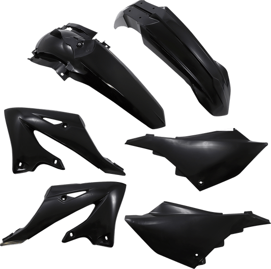 Acerbis 2936160001 Standard Body Replacement Plastic Kit in Black for 2022-2025 Yamaha YZ125, YZ250, YZ125X, and YZ250X motorcycles