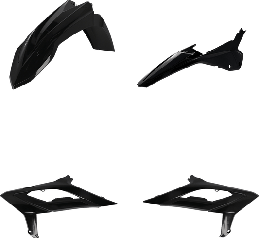 Acerbis 2979460001 Standard Body Replacement Plastic Kit in Black for 2023-2024 Beta RR and RX motorcycles
