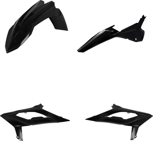 Acerbis 2979650001 Standard Body Replacement Plastic Kit in Black for 2023-2024 Beta 300 RX motorcycles