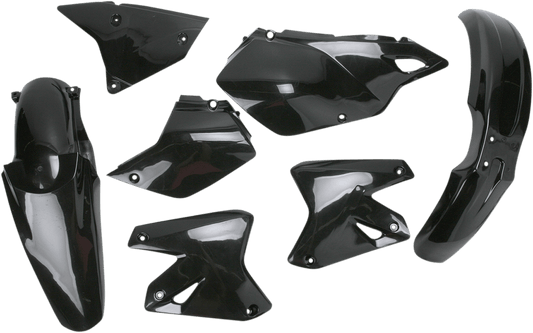 Acerbis 2041080001 Standard Body Replacement Plastic Kit in Black for Kawasaki KLX400 and Suzuki DR-Z400 motorcycles