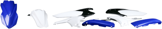 Acerbis 2171883713 Standard Body Replacement Plastic Kit in YZ Blue, Black, and White for 2010-2013 Yamaha YZ450F